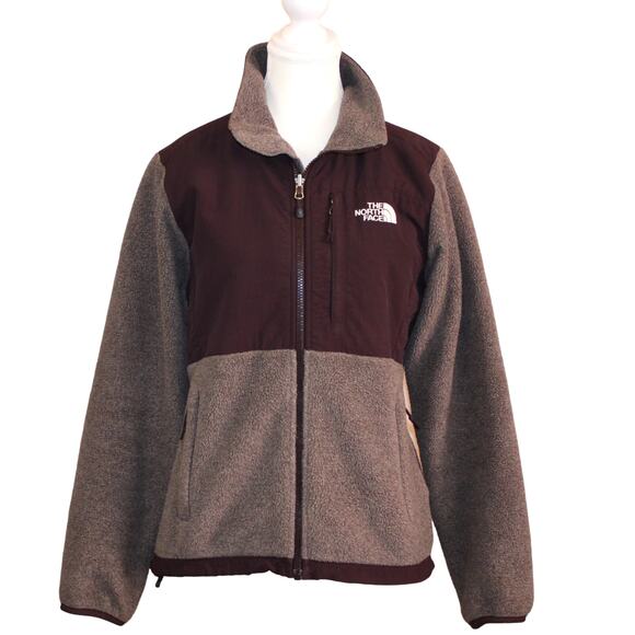 The North Face Women's Denali Polartec Jacket Purple/Grey sz. Small - Picture 1 of 8